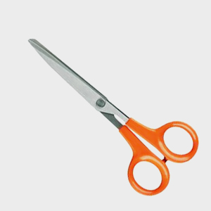 Multi Purpose Pastic Handle Scissors