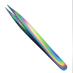 Professional Multicolor/Prism Eyelash Extension tweezers